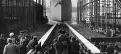A ship in dock 