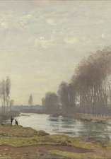 Claude Monet (1840- 1926), The Petit Bras of the Seine at Argenteuil, 1872, Oil on canvas © The National Gallery, London