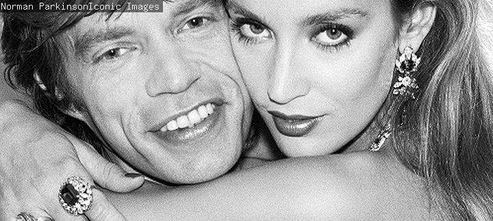 Mick Jagger; Jerry Hall by Norman Parkinson, Jul 81 © Norman Parkinson Iconic Images