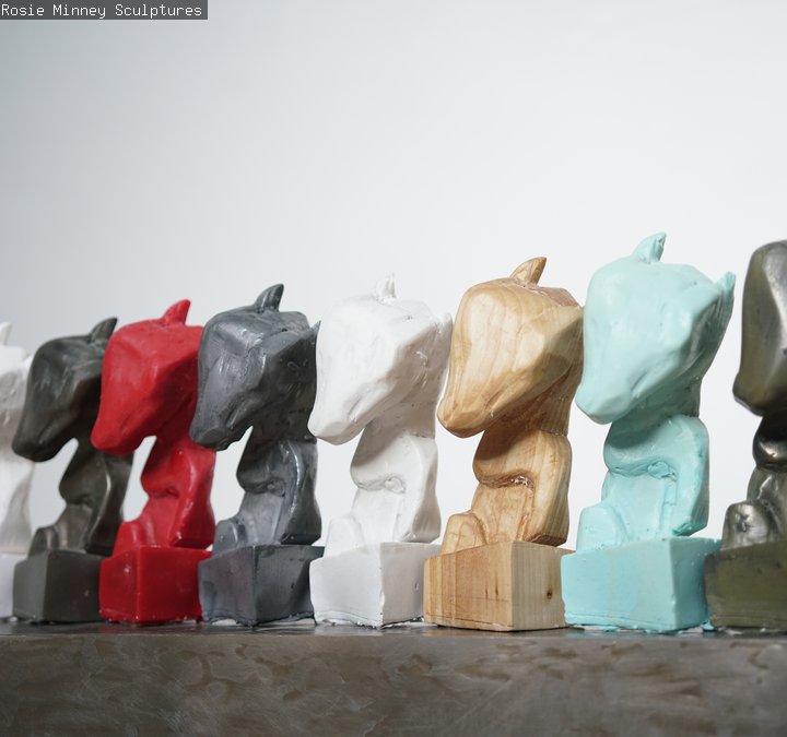 A collection of animal-like sculptures in different cultures