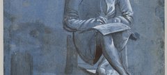 A seated youth drawing, Italian school, about 1460-90. Royal Collection Trust / © Her Majesty Queen Elizabeth II 2016