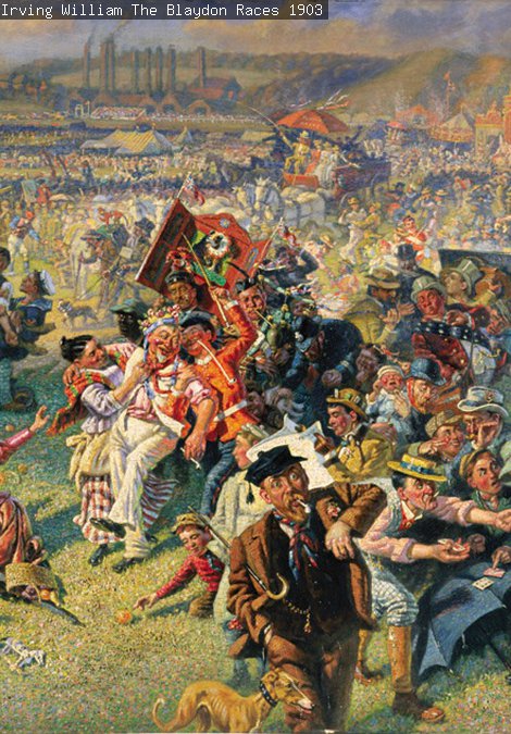 The Blaydon Races painting