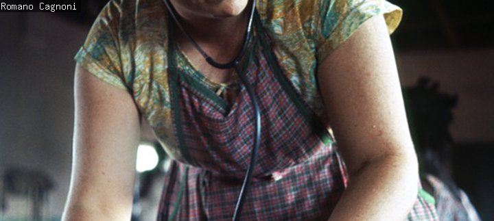 Anne Seymour examines a patient