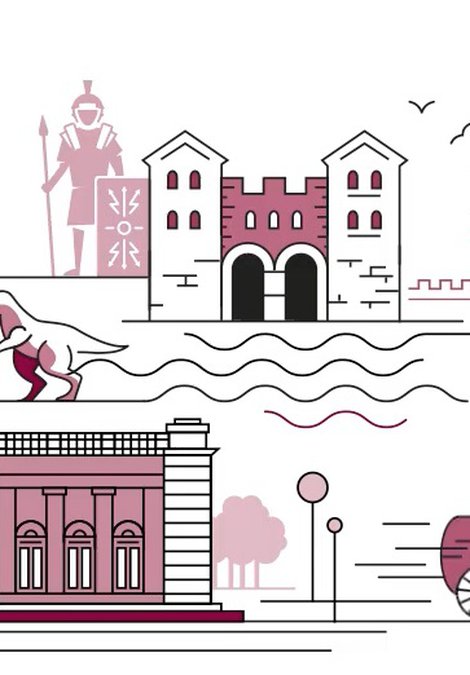 Graphic of key object from Tyne & Wear Archives & Museums venues