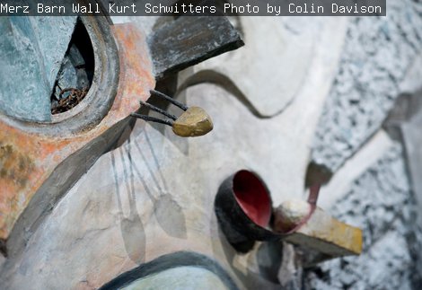 Merz Barn Wall, Kurt Schwitters © DACS 2018. Photo by Colin Davison.