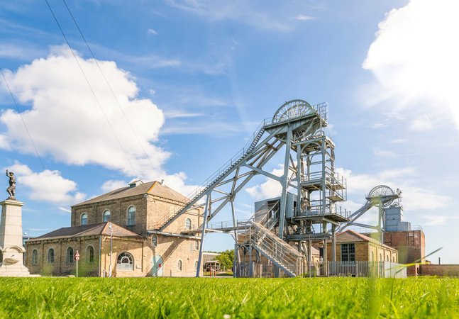 Exterior of Woodhorn Museum 