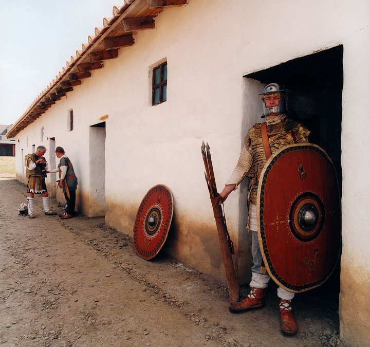 Soldiers in barracks
