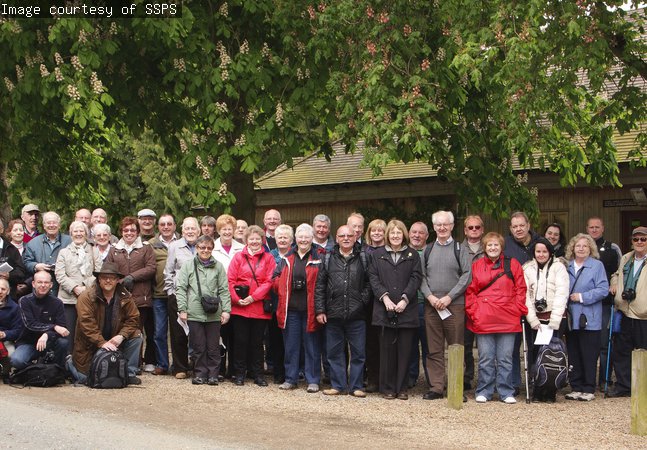 A photograph of the members of South Shields Digital Group on an outing to Thorp Perrow