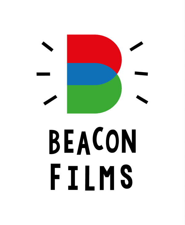 A logo includes a large B and the words Beacon films. 