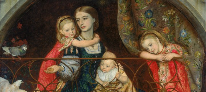 Portrait of Mrs Leathart and Her Three Children