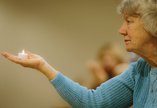 Older women at museum outreach session