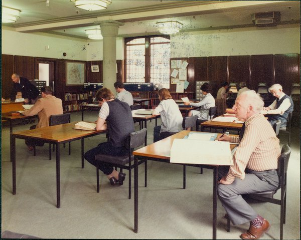  Searchroom, Discovery Museum, c.1970s