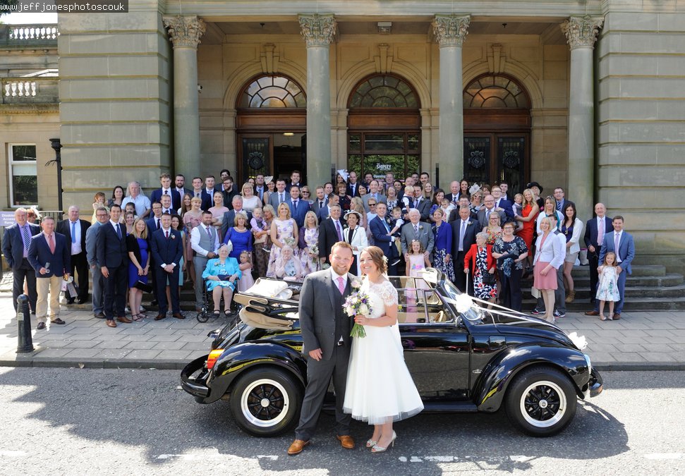 Shipley Art Gallery wedding ceremony 
