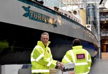 Man and woman modelling workwear jackets