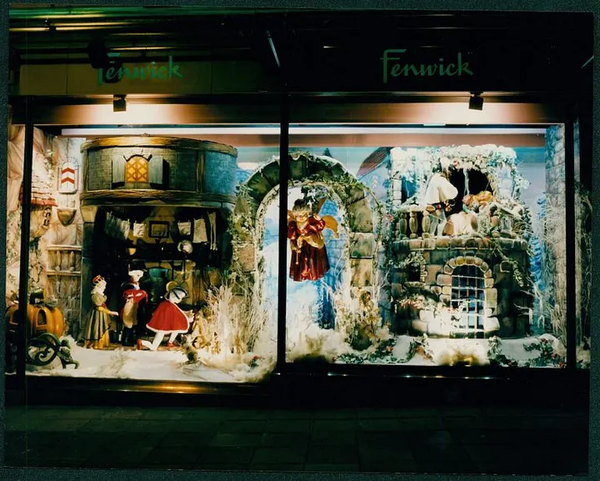 Cinderella and Sleeping Beauty, Fenwick’s Christmas window, December 1996 (TWCMS : 8807 : 15) Cinderella and Sleeping Beauty, Fenwick’s Christmas window, December 1996 (TWCMS : 8807 : 15)