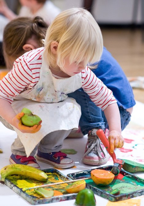 Little artist messy (landscape)