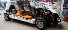 NISSAN Leaf EV car 