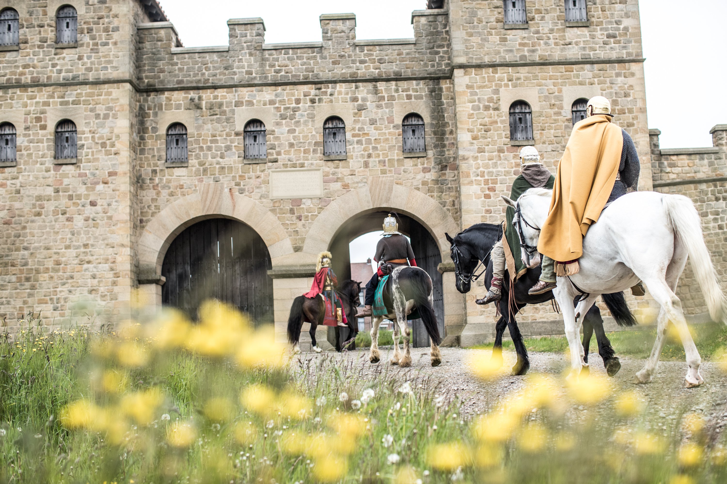 The stone fort reconstruction The stone fort reconstruction