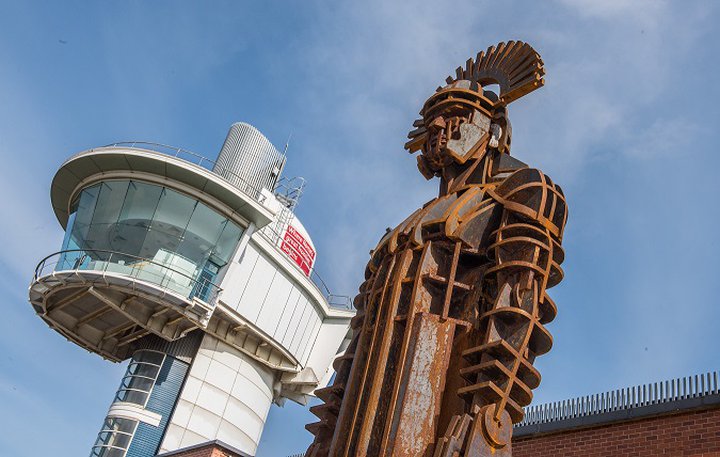 Centurion and tower