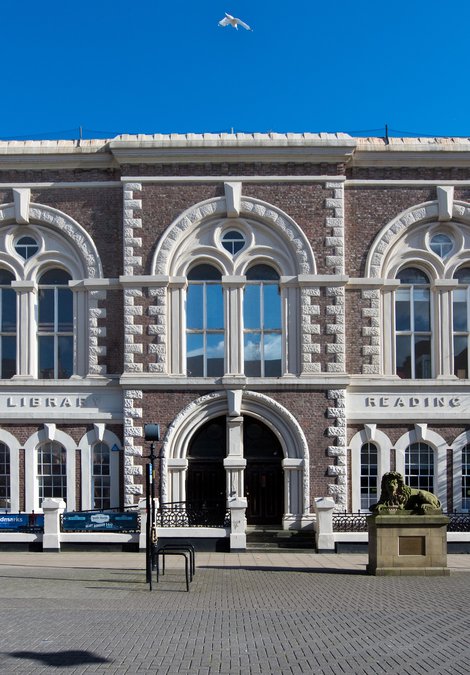 Exterior of the building of South Shields Museum