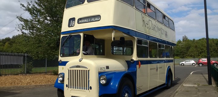 Cream double decker