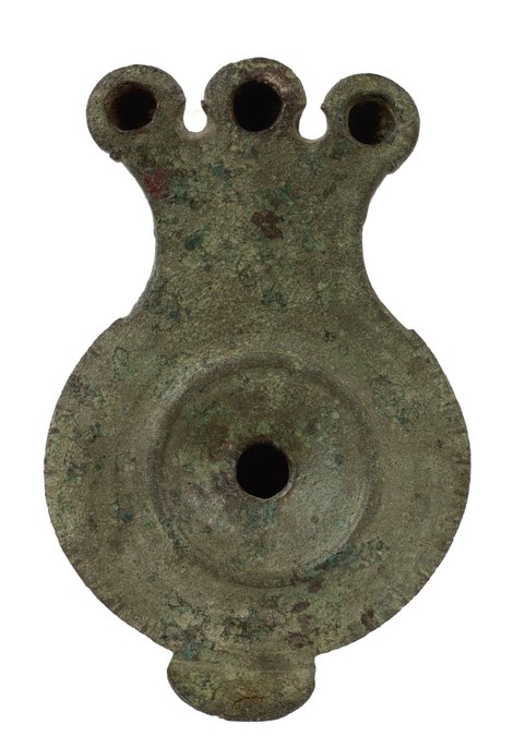 Roman Copper Alloy Oil Lamp