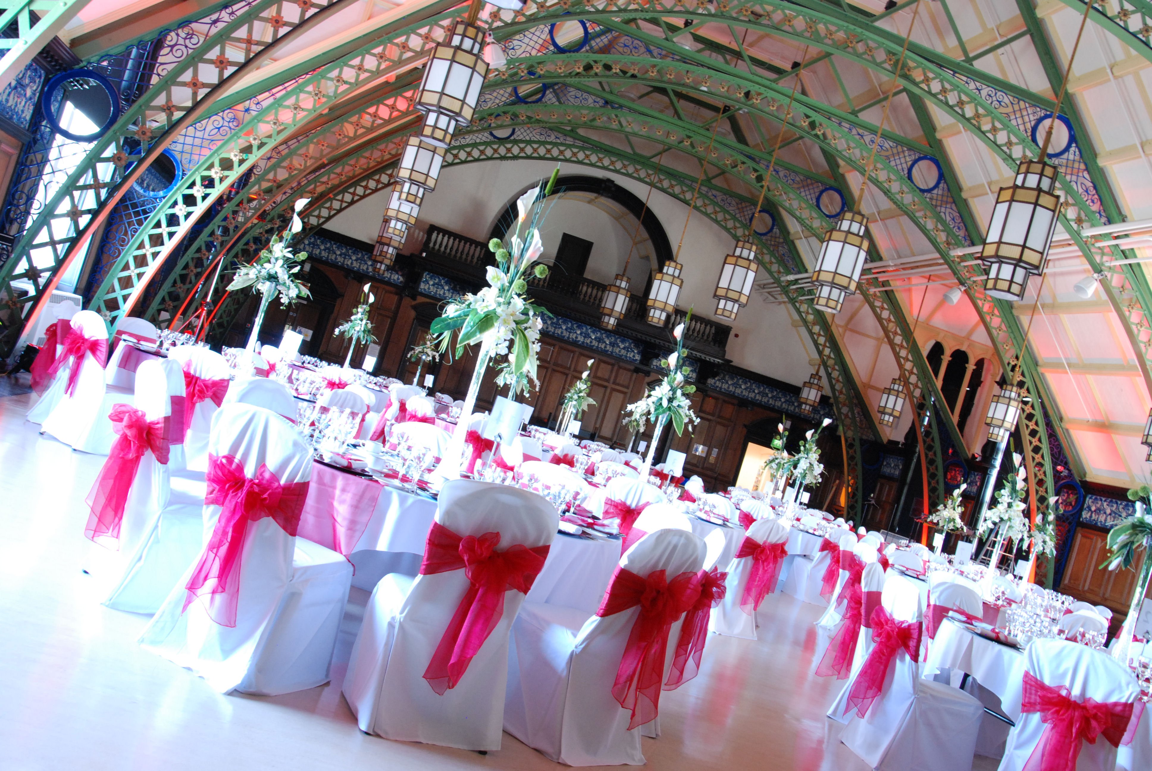 Photo: The magnificent Great Hall set up for an event.