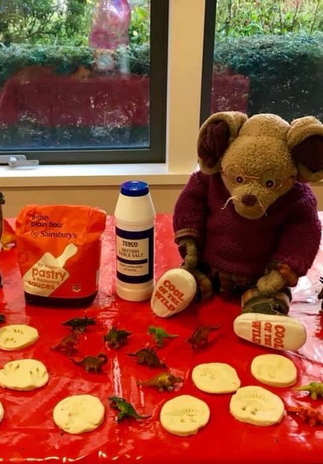 GNM Craft video saltdough fossils