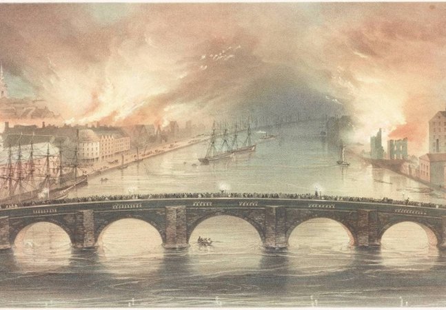 Discovery Museum Local History - The Great Fire of Newcastle and Gateshead