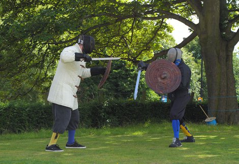 Sword fighting