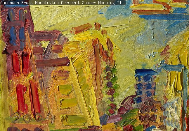 Auerbach, Frank, Mornington Crescent, Summer Morning II