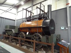Old steam locomotive Billy