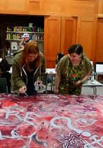 L-INK group making artwork 