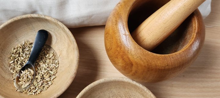 Old medicines and natural powders