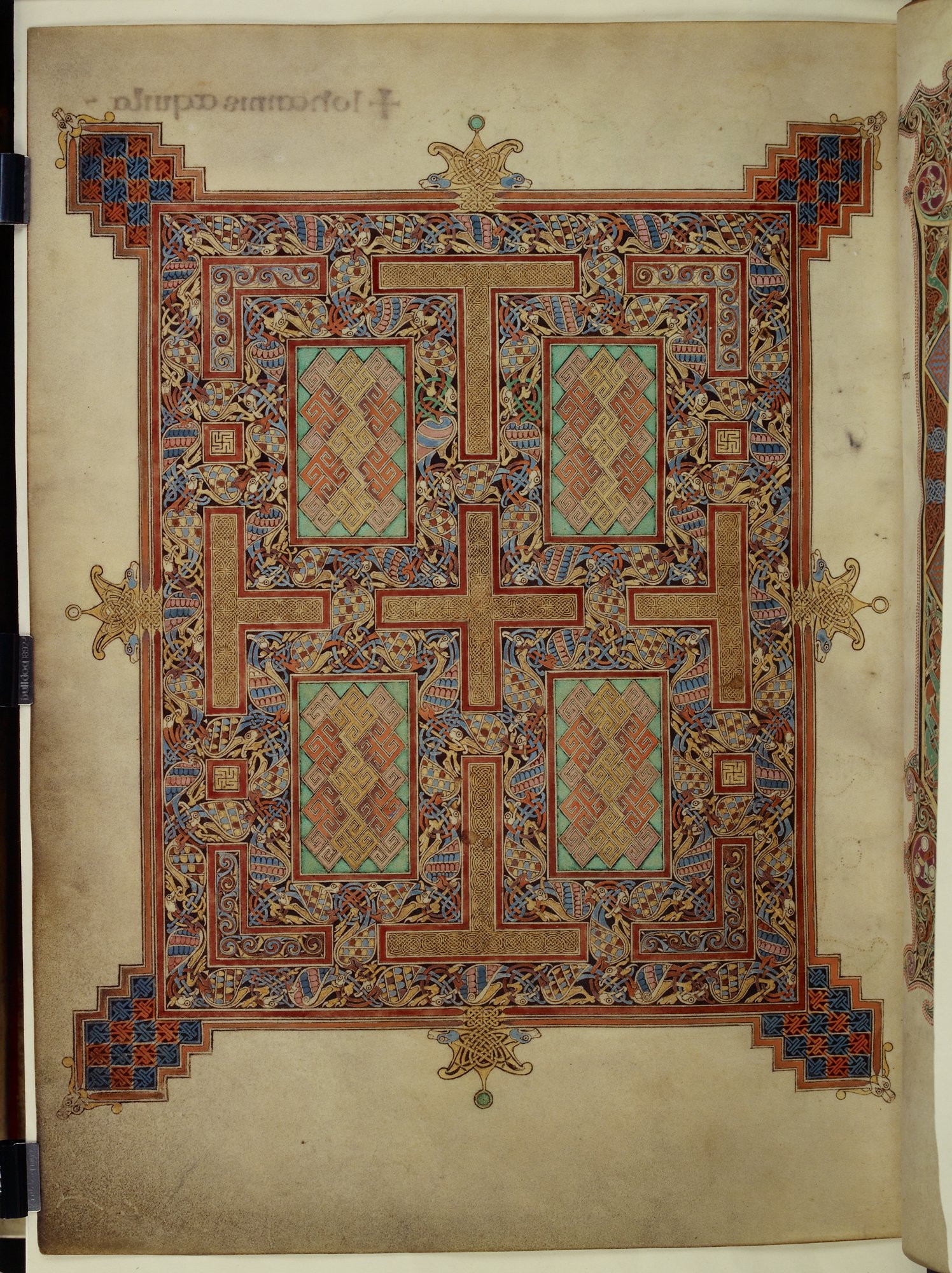 Carpet page for Gospel of St John