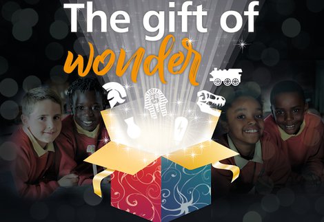 a graphic of a box with streams shooting out