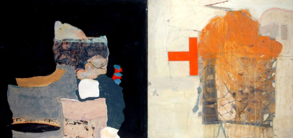 The District Line, Prunella Clough, 1964, oil on canvas