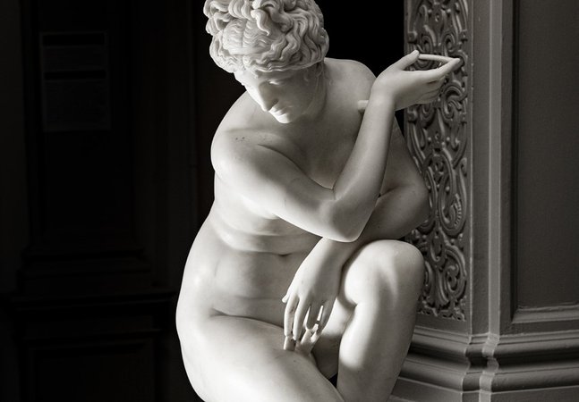 Marble statue