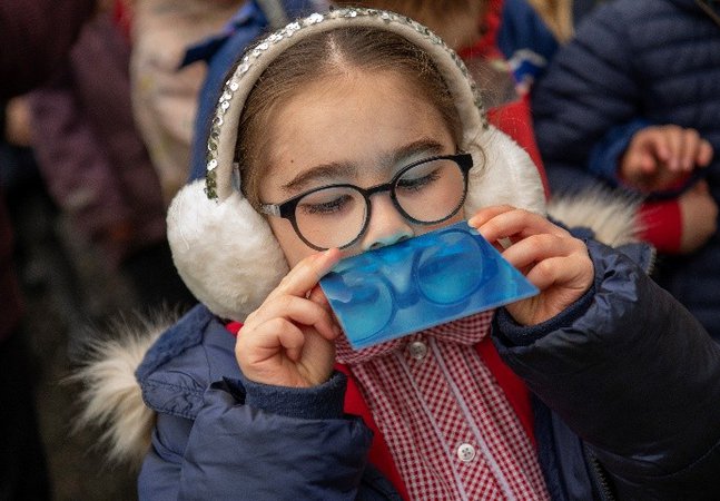 Child in Woodland Walk area