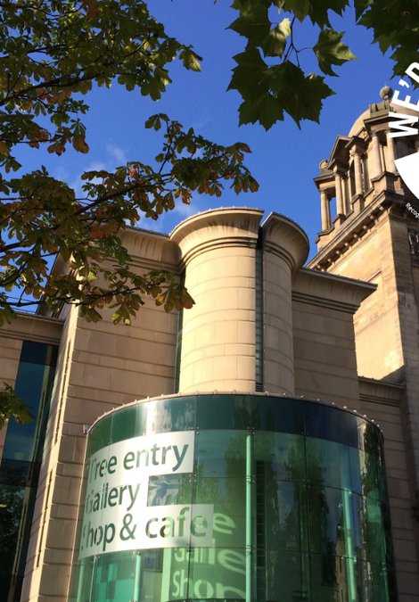 Exterior of the Laing Art Gallery 