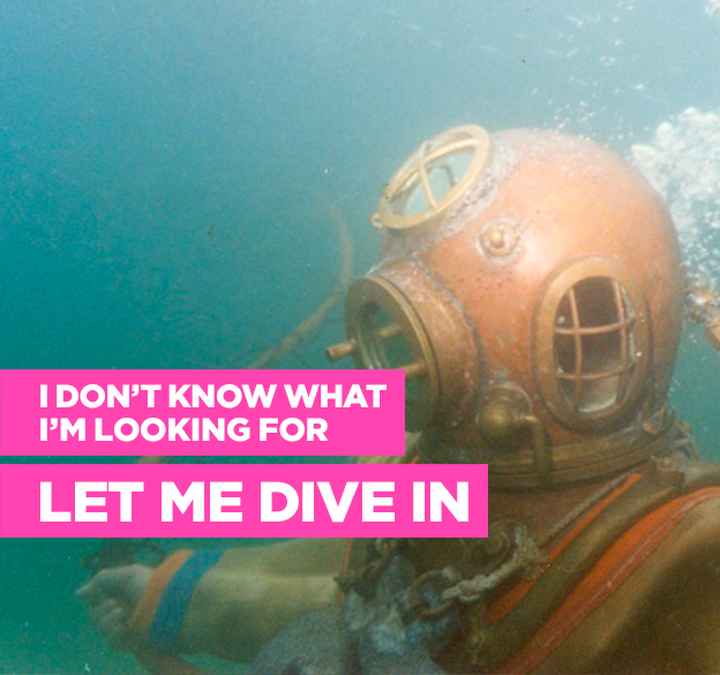 Deep sea diver