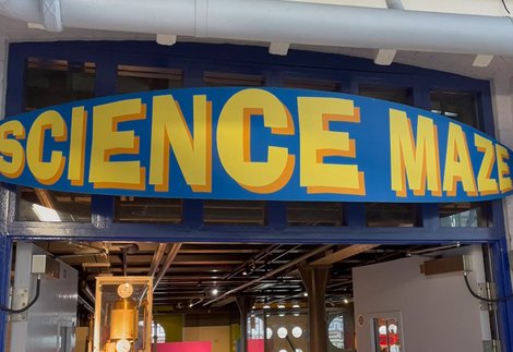 Science Maze entrance photo