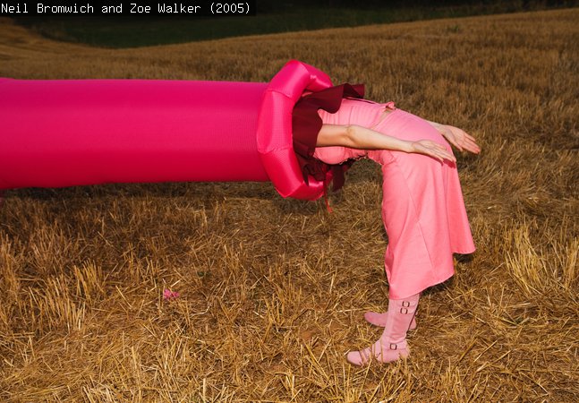 A person leans into a inflatable tube