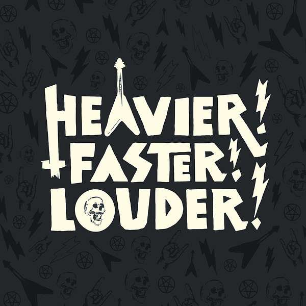 Heavier! Faster! Louder! logo