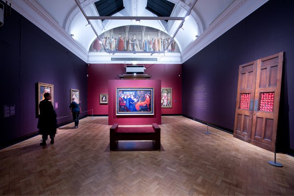 Inside the Laing Art Gallery 