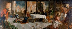  A painting of Christ Washing the Disciples' Feet 