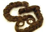 Braids of Catherine Cookson's hair