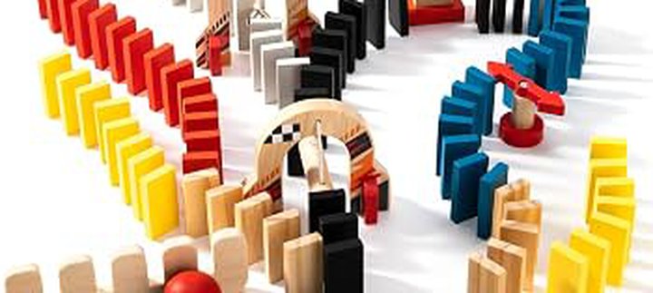 Domino rally