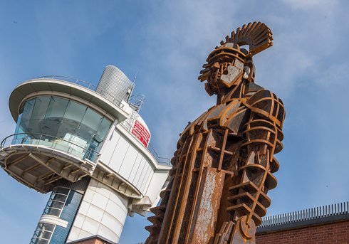 Centurion and tower