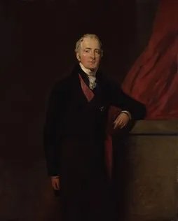 Henry Bathurst 3rd Earl of Bathurst who became Secretary of State for War and the Colonies in 1812 (Painting by William Salter © National Portrait Gallery NPG 3697)
